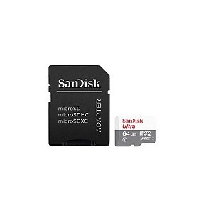 Cartão de Memória SD MICRO 256GB Sandisk Ultra CL10 100MB