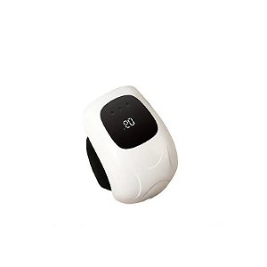 Massageador de Joelho More Fitness MF-10 - Digital - Recarregável - Branco
