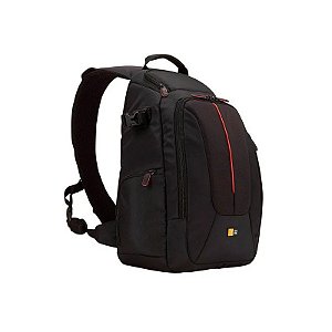 Mochila Case Logic DCB-308 - Preto/Vermelho