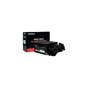 Fonte 600W Satellite PRO-600 ATX Não Modular /IVA
