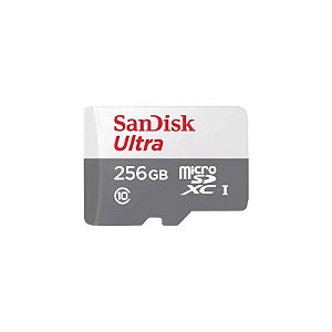 Cartão de Memória Micro SD Sandisk 256GB UHS-I SDXC Ultra 100MB/s