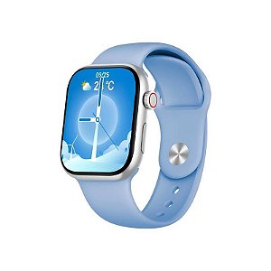Relógio Smartwatch A10P-SVLB 48 MM - Prata/Azul Claro