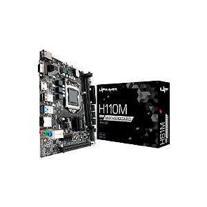 Placa Mãe Gamer Up H110MDR4 DDR4 Soquete LGA 1151 Chipset Intel H110 Micro ATX