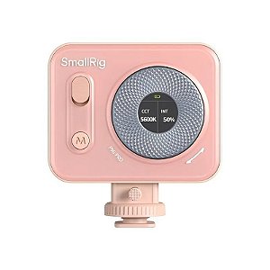 Mini Luz LED de Vídeo Smallrig Vibe P96 Pro 5 W - Rosa