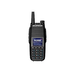 Rádio Walkie Talkie Baofeng UV-29 - Banda Dupla - 10W - 999 Canais - Preto