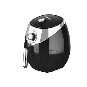 Fritadeira Elétrica Megastar HAR260 1.400 Watts 220V ~ 50/60 Hz - Preta/Prata