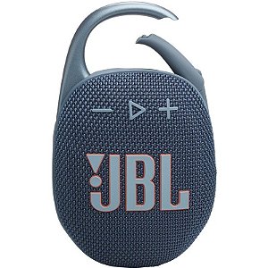 Caixa de som JBL Clip 5 Bluetooth à prova d'água - Azul