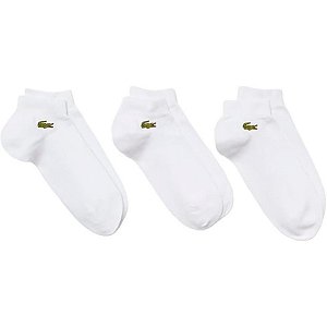Meias Lacoste Socket RA4183 23 Z92 - Masculino (3 Pares)