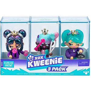 Kit de Boneca Moose Xox Kweenie Fearless Kweens (3 peças) - 30472