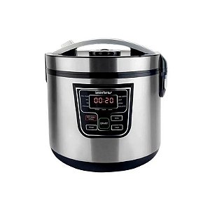 Panela Elétrica de Arroz Interbras A10 5L 900W - Prata/Preto