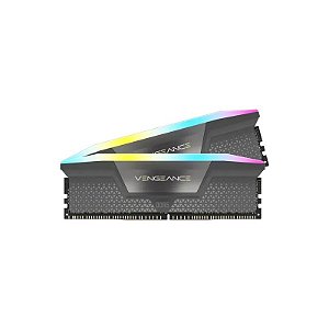 Kit 2 Módulos de Memória Ram Corsair Vengeance Gray RGB DDR5 - CMHLEKIT2G-D5