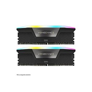 Kit de Memória Ram Corsair Vengeance RGB DDR5 - CMHLEKIT2-D5 (Kit 2 Módulos Estético)