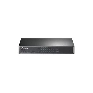 Hub Switch TP-Link TL-SG1008P 8 Portas Gigabit 4POE+ 1000MBPS - Cinza