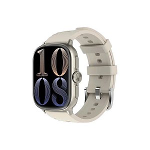 Smartwatch Imilab Imiki Frame 2 Pro Bluetooth Bege Titânio