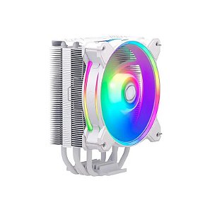 Cooler de Ar Cpu Cooler Master Hyper 212 Halo, Argb, 120MM, Intel 115X/ 1200/ 1700/ 1851, AMD AM4/ AM5, RR-S4WW-20PA-R1, Branco