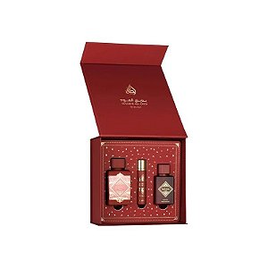 Kit - Perfume Lattafa Bade'e Al Oud Sublime 100ml/12ml/Spray para Cabelo 50ml