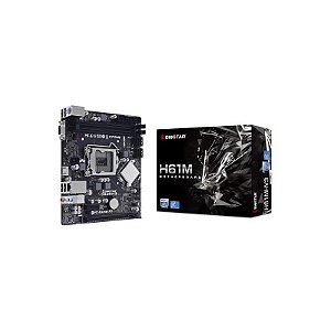 Placa Mãe Biostar H61MHV3 DDR3 Socket LGA 1155 Chipset Intel H61 Micro ATX