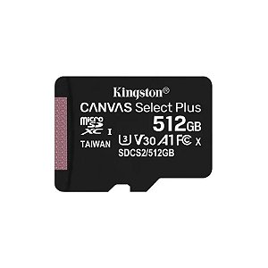 Cartão de Memória Micro SD Kingston Select Plus 512GB