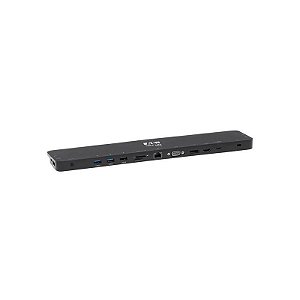 Hub Tripp-Lite U442-DOCK7D-B USB-C 7 Em 1 Adaptador Multifuncional Fino