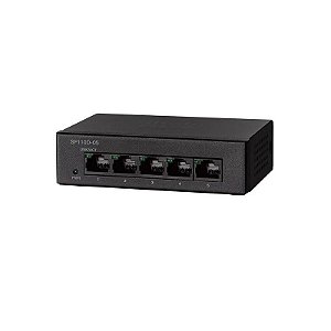 Switch 05 portas Cisco SF110D-05-NA 5 portas 10/100