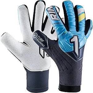 Luva Rinat para Goleiro NKAM Training Infantil Azul/Oxford