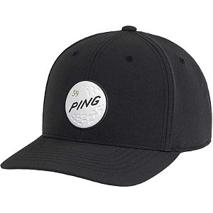 Boné Kepi Ping Gutty 37948-01 Preto - Masculino