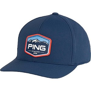Boné Kepi Ping Four Peaks 37947-02 Azul Marinho - Masculino