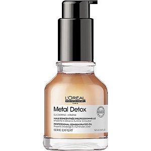 Óleo Capilar L'Oréal Professionnel Serie Expert Metal Detox Oil Concentré - 50mL