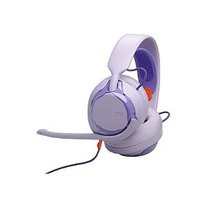 Fone de Ouvido JBL Quantum Gaming Q250 - Roxo (Caixa Feia)