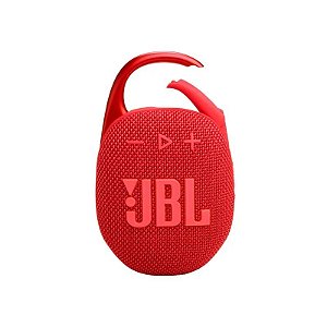 Caixa de Som JBL Clip 5 Bluetooth IP67 - Vermelho