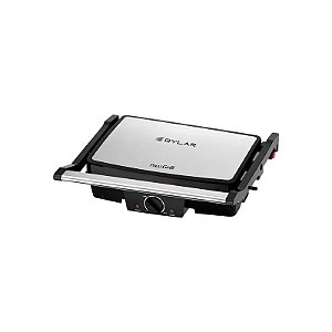 Churrasqueira Elétrica Qylar Press Grill QY-1607 1500W 220V - Preto/Inox