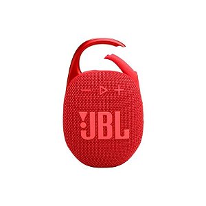 Caixa de Som JBL Clip 5 Bluetooth Vermelha