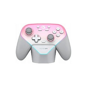 Controle Gamesir Super Nova T4N Pro Sem Fio com Base - Rosa