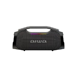 Caixa de som Aiwa AWA408 55 Watts RMS com Bluetooth/Auxiliar/USB - Preto