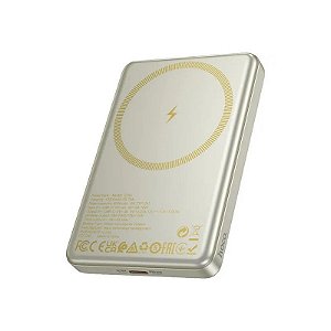 Carregador Portátil Hoco Q26A 20W 10000mAh - Dourado