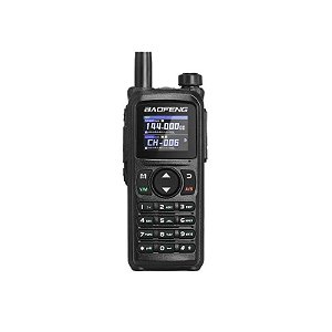 Walkie Talkie Baofeng UV-28 - Banda Dupla - 10W - 999 Canais - Preto