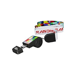 Pendrive de 64GB Sandisk Fifa World Cup 2026 SDCZIA-128G-G46 USB-C 3.2 - Preto