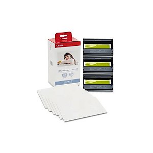 Papel e Cartucho KP108 para Impressora Canon