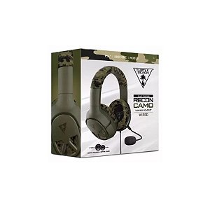 Fone de Ouvido Headset Turtle Beach Camo com Fio para PS4/Xbox One/Celular