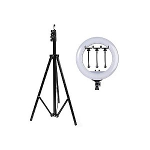 Iluminador LED Prosper RL-18 de 45 cm + Tripé