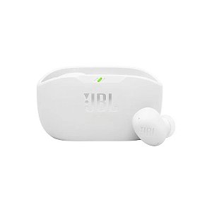 Fone Auricular JBL Vibe Buds 2 Bluetooth - Branco