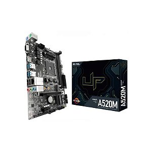 Placa Mãe Up Gamer A520M AMD AM4 M-ATX DDR4 M.2 Nvme UP-A520M