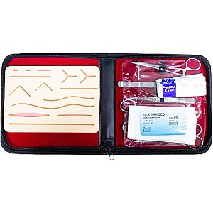 Kit de Sutura com Estojo Inox 487759 (19 Peças)
