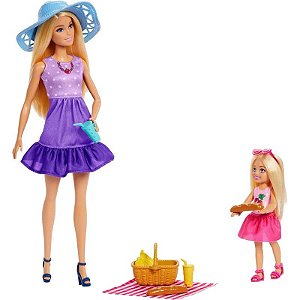 Boneca Barbie Family & Friends Mattel - JBF43