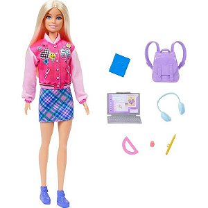 Boneca Barbie I Love School Mattel - HRG84