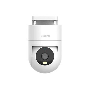 Câmera de Segurança IP Xiaomi Outdoor BHR8097EU - Com Resolução de 2.5K - Conectividade Wi-Fi e Suporte a Cartão MicroSD - na Cor Branca.