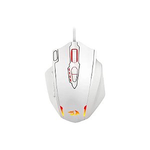 Mouse Gamer Redragon Impact Elite M913 RGB 16000 Dpi USB - Branco