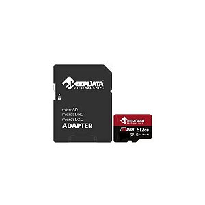 Cartão Micro SD 256GB Keepdata Rush 160-120MB/s