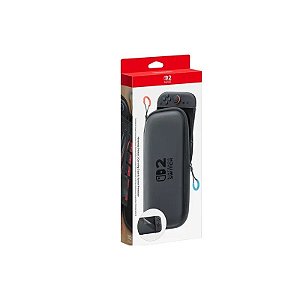 Kit Estojo de Transporte e Película Protetora para Nintendo Switch 2