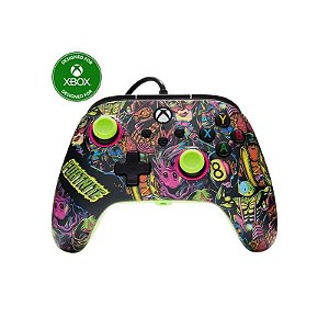 Controle Powera Xbox Series X/ S/ One/ W11/ W10 - Fortnite Glow (XBGP0438-01)